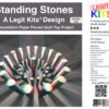 3D Illusion Standing Stones FPP - Stonehenge Quilt - Original Lizensiertes Legit Kits Schnittmuster / Materialpackung / Stoffpaket - Sonderanfertigung