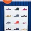 Kicks Patchworkdecke Quilt Pattern - Vorlage & Schnittmuster Von Latifah Saafir Studios - Turnschuhe & Sneaker Patchworkblöcke