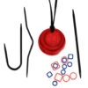 Magnetische Halskette Für Stricker Inklusive Zubehör - Rotes Magnetic Knitter's Necklace Kit - KnitPro Cherry Berry