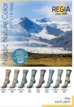6-fach Nordic Nature REGIA Design Line - 6-fädiges Sockengarn Limited Edition