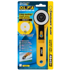 AKTION Mit Gratis ENDURANCE UPGRADE! Olfa 45mm 'Maxi' Rollschneider / Rotary Cutter - Limited Edition!