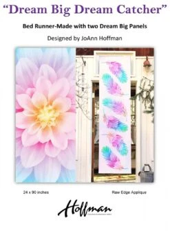 Federnquilt - Dream Big Dream Catcher Bed Runner Schnittmuster Von JoAnn Hoffman