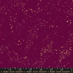 Speckled Purple Velvet - Violett-Pinker Ruby Star Society Basicstoff - Rashida Coleman Hale Designerstoff Mit Metallic Akzenten