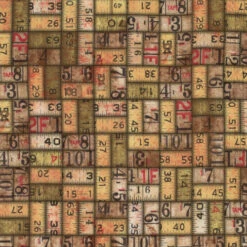 Maßbandstoff - Neutral Measurements - Tim Holtz Eclectic Elements