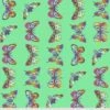 Lagoon Butterfly Hugs - Daydreamer Tula Pink Designerstoffe - Tropische FreeSpirit Patchworkstoffe