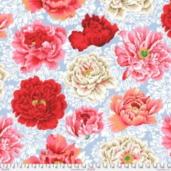 ÜBERBREITER RÜCKSEITENSTOFF! Natural Brocade Peony - Kaffe Fassett Collective Designerstoffe - Philip Jacobs Quilt Backing Patchworkstoff