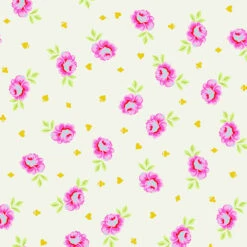 RÜCKSEITENSTOFF! Wonder Big Buds Rosenstoff - Curiouser And Curiouser Tula Pink - FreeSpirit Alice In Wonderland Patchworkstoffe