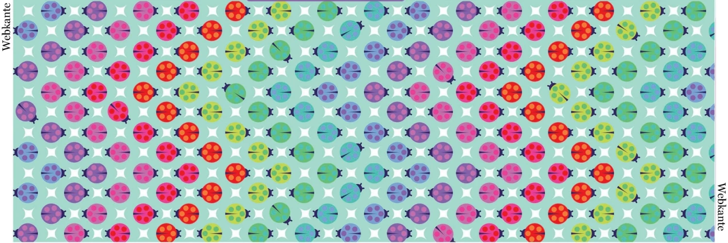 ÜBERBREITER RÜCKSEITENSTOFF! Glimmer Lady Luck Ladybugs Marienkäfer- Tiny Beasts Tula Pink Quilt Backing Designerstoff - FreeSpirit Patchworkstoffe 1 ÜBERBREITER RÜCKSEITENSTOFF! Glimmer Lady Luck Ladybugs Marienkäfer- Tiny Beasts Tula Pink Quilt Backing Designerstoff - FreeSpirit Patchworkstoffe