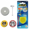 Olfa SPARPAKET! 28mm Rollschneider Ersatzklingen 10er Pack Rollschneiderklingen