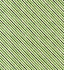 Grün-Goldener Weihnachtsstoff Mit Diagonalen Streifen - Green Holiday Charms Stripes Metallic-Patchworkstoffe Von Robert Kaufman