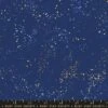 ÜBERBREITER RÜCKSEITENSTOFF! Navy Gold Speckled Wide Back - Dunkelblaues Ruby Star Society Quilt Backing - Rashida Coleman Hale Designerstoff Mit Metallic Akzenten