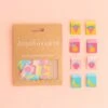 Freche Früchtchen Labels - Sarah Hearts Summer Fruits Webetiketten - Premium Woven Labels - Tied With A Ribbon Limited Edition