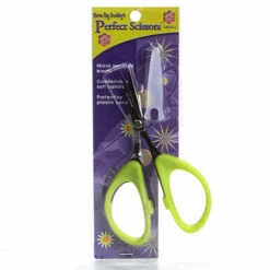 Mikroverzahnte Präzisionsstoffschere - Perfect Scissors Karen Kay Buckley 4 Inch Small Green