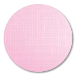 XXL Rosa 360° Drehbare Schneidematte - Busyfingers / Tula Pink - 16 Inches