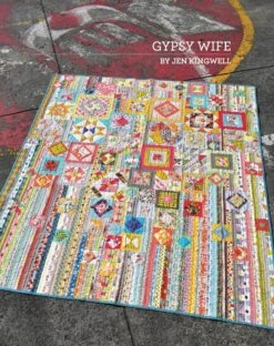 Gypsy Wife Sampler Pattern Anleitung - Patchworkbuch Von Jen Kingwell - Update: Wanderer's Wife