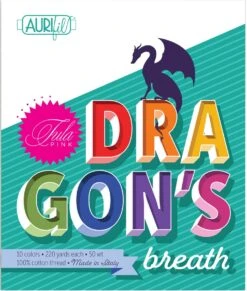 Tula Pink Dragon's Breath Collection - Kleines Aurifil Garnsortiment