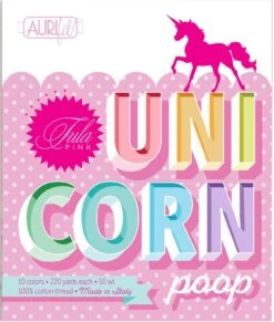 Tula Pink Unicorn Poop Collection - Kleines Aurifil Garnsortiment