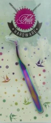 Nähpinzette - Original Tula Pink Hardware - Swiss Style Angle Tweezer
