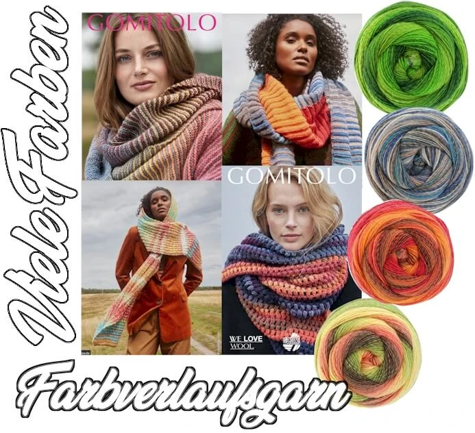 Gomitolo Farbverlaufsgarne - Viele Farben - LANA GROSSA Strickgarn Arte / Dipinto / Pablo / Versione 1 Gomitolo Farbverlaufsgarne - Viele Farben - LANA GROSSA Strickgarn Arte / Dipinto / Pablo / Versione