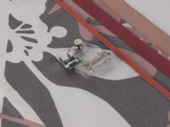 Einstellbarer Schrägbandeinfasser / Verstellbarer Schrägbandfuß - Klickfuß - Brother Binding Nähfuß